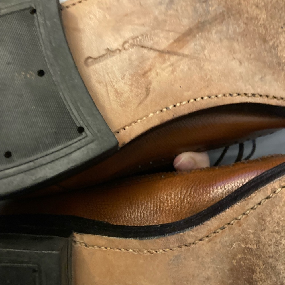 Hanover Wing Tip Shoes Size 10 Ex Cond - Picture 11 of 13